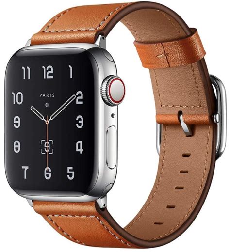 apple iwatch leather band|best leather apple watch bands.